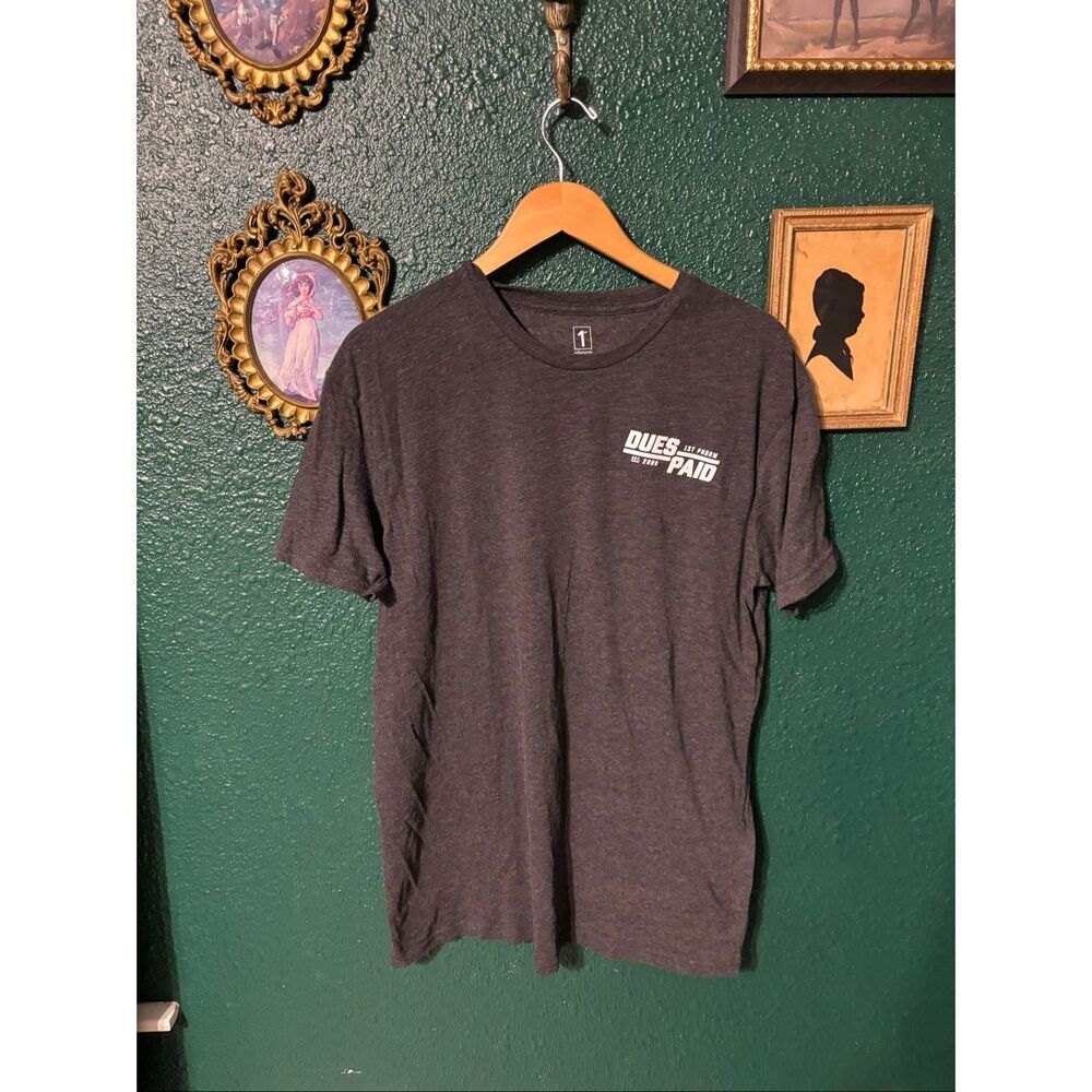 1st Phorm Size X-Large Charcoal Gray Short Sleeve Crew Neck Graphic Tee